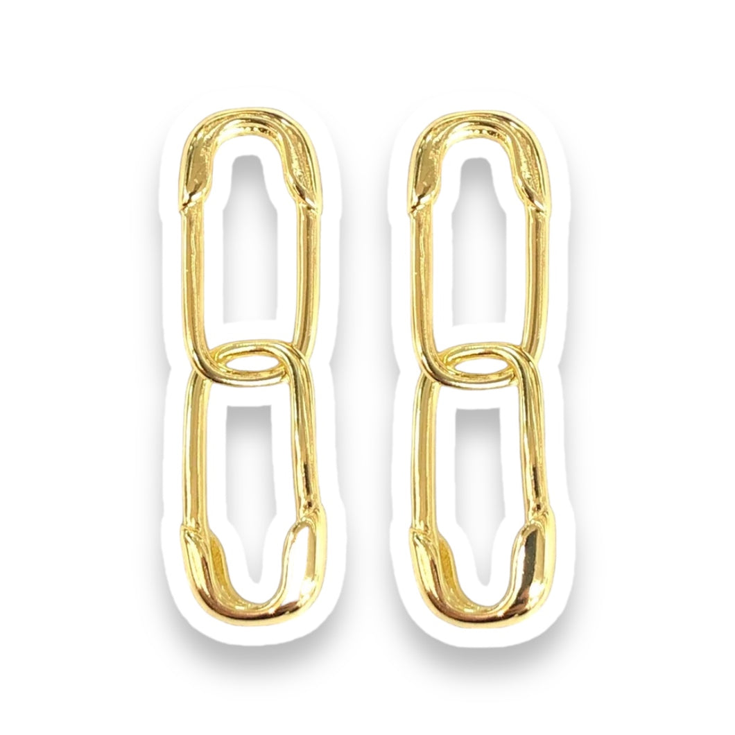 Clothes Pin Earrings