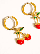 Load image into Gallery viewer, Cherry Dipped Earrings
