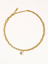 Load image into Gallery viewer, Pearl Drop Necklace Stack

