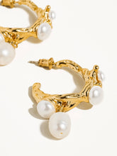 Load image into Gallery viewer, Pearl Tide Earrings
