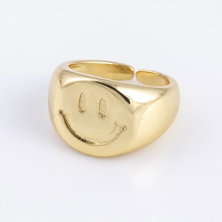 Golden Smile Ring