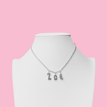 Load image into Gallery viewer, Custom Gothic Name Necklace
